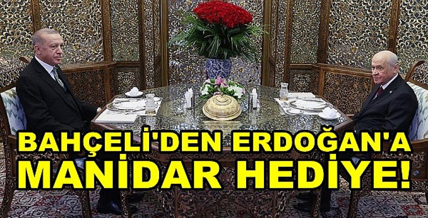 Bahçeli'den Cumhurbaşkanı Erdoğan'a Manidar Hediye  