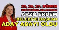 MHP'li Arzu Erdem Belediye Başkan Aday Adayı Oldu  