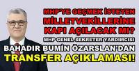 MHP'li Özarslan'dan Milletvekili Transferi Açıklaması   