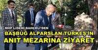 Bahçeli'den Alparslan Türkeş'in Anıt Mezarına Ziyaret