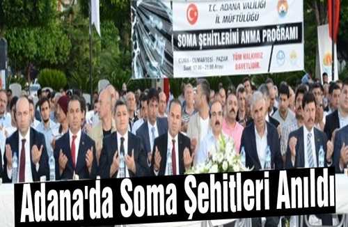 Adanalılar Soma Şehitlerini Andı