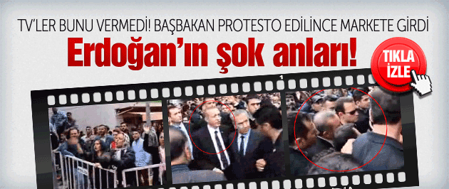 Soma'da Başbakan Erdoğan'a şok protesto!