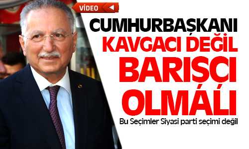 İhsanoğlu, Bu Seçimler 