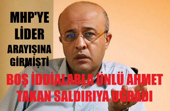 Asılsız İddialarıyla Ünlü Yazar Ahmet Takan Saldırıya Uğradı