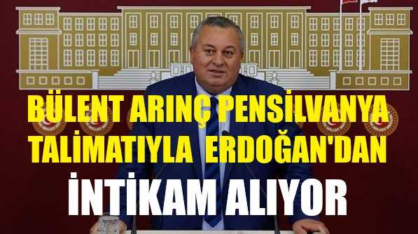 MHP'li Enginyurt: Arınç Erdoğan'dan İntikam Alıyor