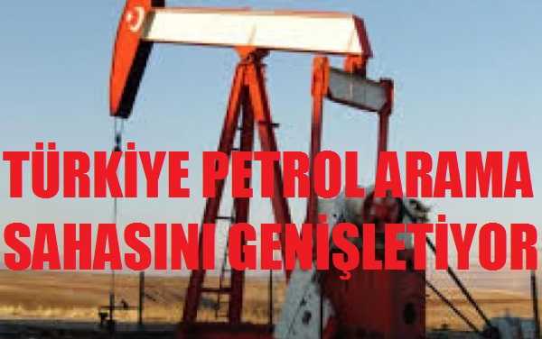 Türkiye'den Petrol Arama Sahasını Genişletme Kararı