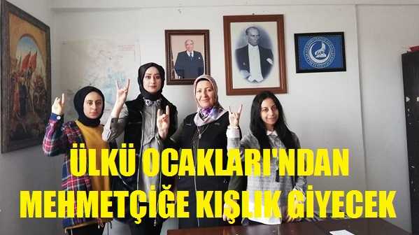 Ülkü Ocakları'ndan Mehmetçiğe Kışlık Giyecek