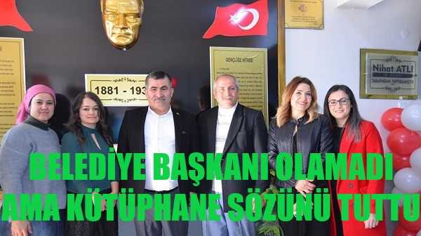 MHP'li Atlı Belediye Başkanı Olamadığı Halde Sözünü Tuttu