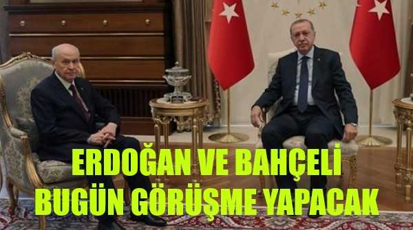 Cumhurbaşkanı Erdoğan ve MHP Lideri Bahçeli Görüşmesi