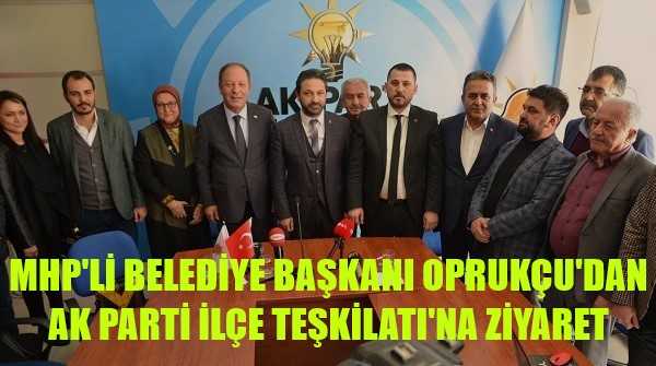 MHP'li Başkan Oprukçu'dan Ak Parti Ereğli Teşkilatı'na Ziyaret