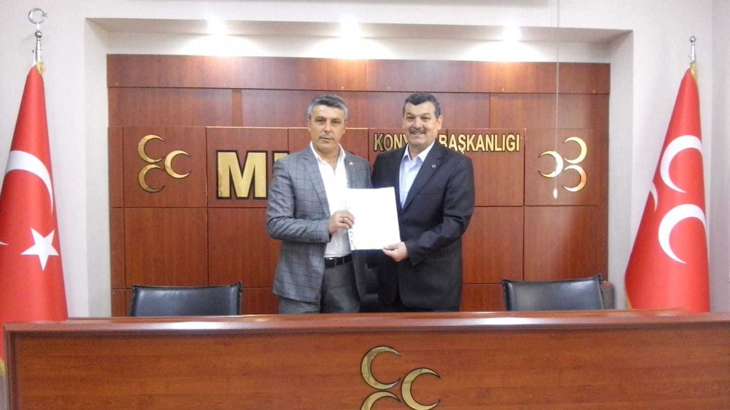 MHP İlçe Başkanı ve Yönetimi Değişti