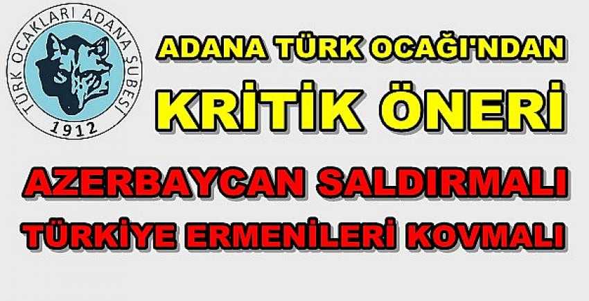 Adana Türk Ocağı'ndan Ermenistan'a Sert Tepki  