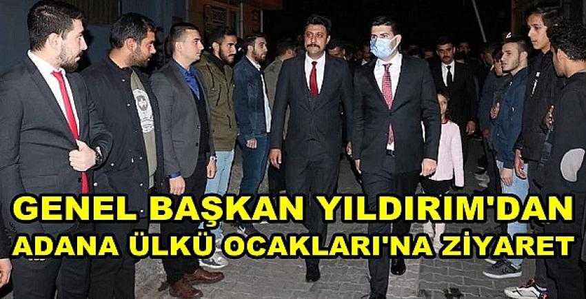 Yıldırım'dan Adana Ülkü Ocakları Başkanlığına Ziyaret   