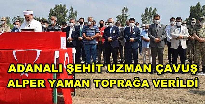 Adanalı Şehit Uzman Çavuş Alper Yaman Toprağa Verildi