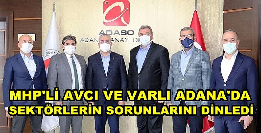 MHP'li Avcı ve Varlı'dan ADOSA'ya Önemli Ziyaret 