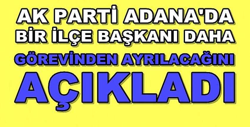 Ak Parti İlçe Başkanı Görevinden Ayrılacağını Açıkladı 