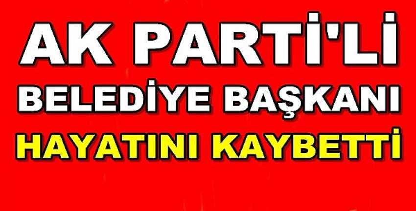 Ak Parti'li Belediye Başkanı Hayatını Kaybetti 