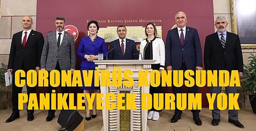 MHP'li Taşdoğan: Coronavirüs Konusunda Paniğe Gerek Yok