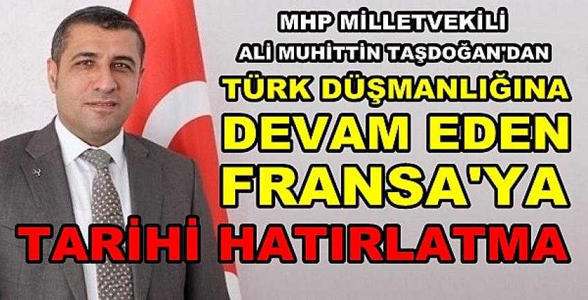 MHP'li Taşdoğan'dan Fransa'ya Tarihi Hatırlatma 
