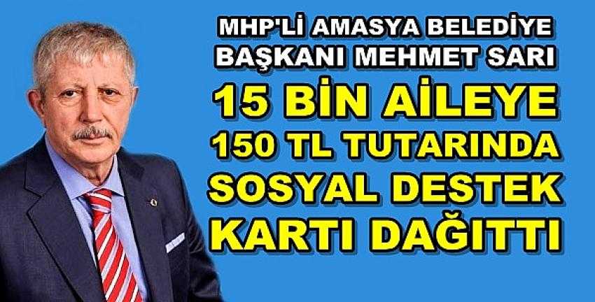 MHP'li Başkan Sarı'dan Vatandaşlara Sosyal Destek Kartı