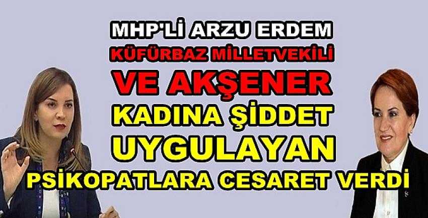 MHP'li Erdem: Akşener Psikopatları Cesaretlendirdi    