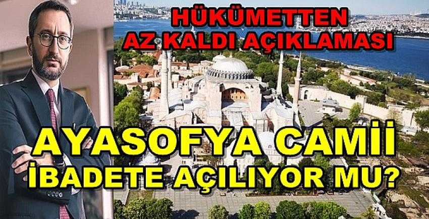 İletişim Başkanı Altun'dan Ayasofya Paylaşımı