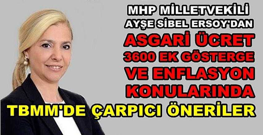 MHP'li Ersoy'dan Asgari Ücret ve Ek Gösterge Açıklaması    