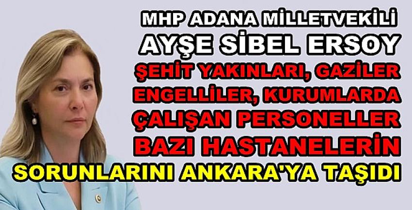 MHP'li Ersoy Halkın Sorunlarına Ankara'da Çözüm Aradı  