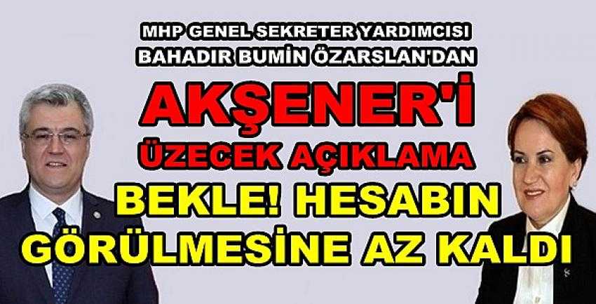 MHP'li Özarslan: İP'in Hesabının Görülmesine Az Kaldı    