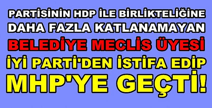 İP'ten İstifa Eden Belediye Meclis Üyesi MHP'ye Geçti  