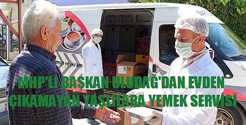 MHP'li Başkandan Evden Çıkamayan Yaşlılara Yemek Servisi