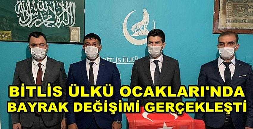 Bitlis Ülkü Ocakları'nda Bayrak Değişimi 