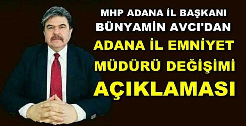 Başkan Avcı'dan İl Emniyet Müdürü Değişimi Açıklaması