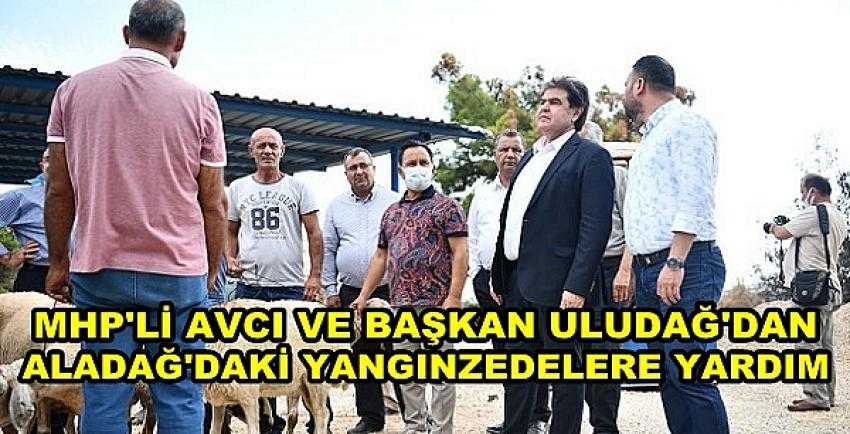 MHP'li Başkanlardan Yangınzedelere Yardım Çalışması 