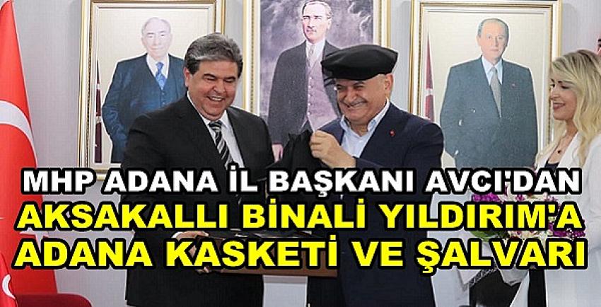 MHP'li Avcı'dan Yıldırım'a Adana Kasketi ve Şalvarı  