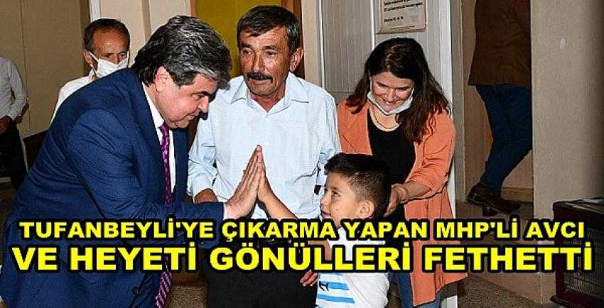 Tufanbeyli'ye Çıkarma Yapan MHP'li Avcı Gönülleri Fethetti           