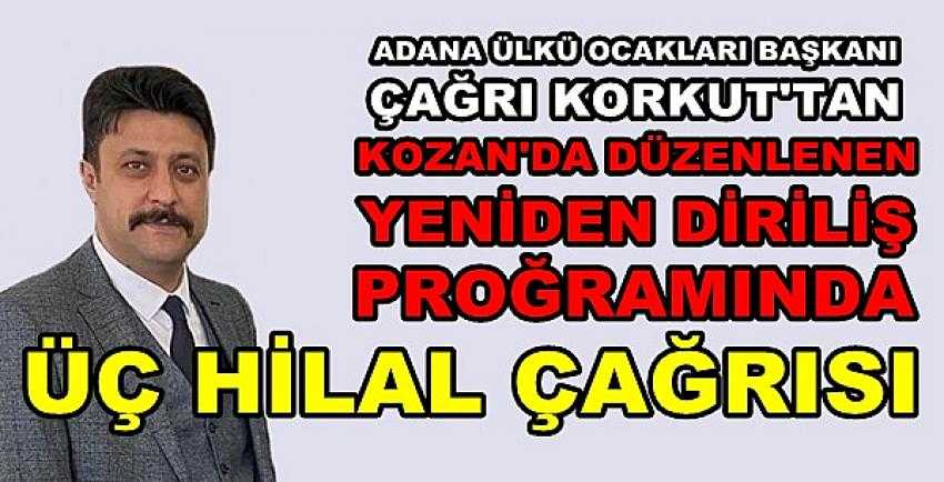 Ülkü Ocakları'ndan Kozan'da Yeniden Diriliş Proğramı