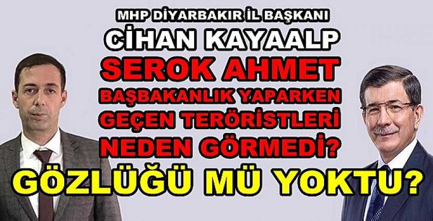 MHP'li Kayaalp'ten Davutoğlu'nu Köşeye Sıkıştıran Soru   