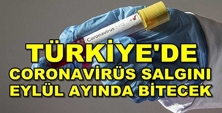 Türkiye'de Coronavirüs Salgını Eylül Ayında Bitecek