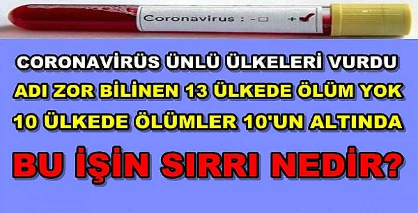 Coronavirüs Salgınında Ölüm Olmayan Ülkelerin Sırrı Nedir?