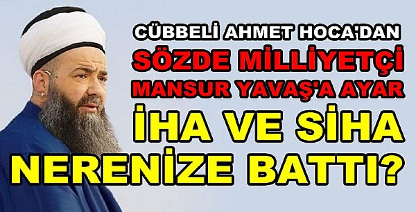 Cübbeli Ahmet Hoca'dan Mansur Yavaş'a Olay Sözler 