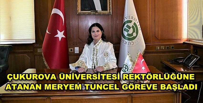 Çukurova Üniversitesi'nin İlk Kadın Rektörü Göreve Başladı   