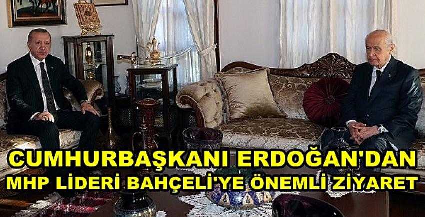 Cumhurbaşkanı Erdoğan'dan MHP Lideri Bahçeli'ye Ziyaret