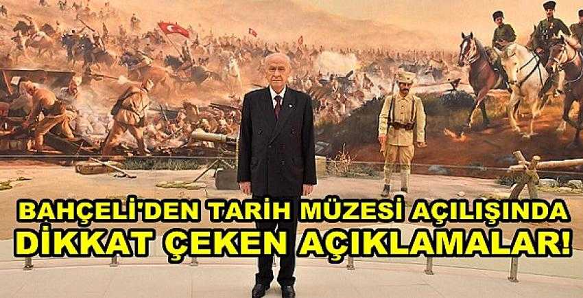 Bahçeli'den Açılış Töreninde Dikkat Çeken Açıklamalar        