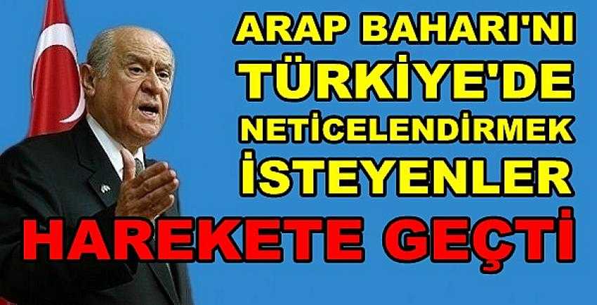 Bahçeli: Arap Baharını Başlatanlar Harekete Geçti   