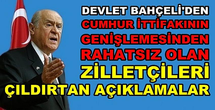 Devlet Bahçeli'den Muhalifleri Çıldırtan Açıklamalar  