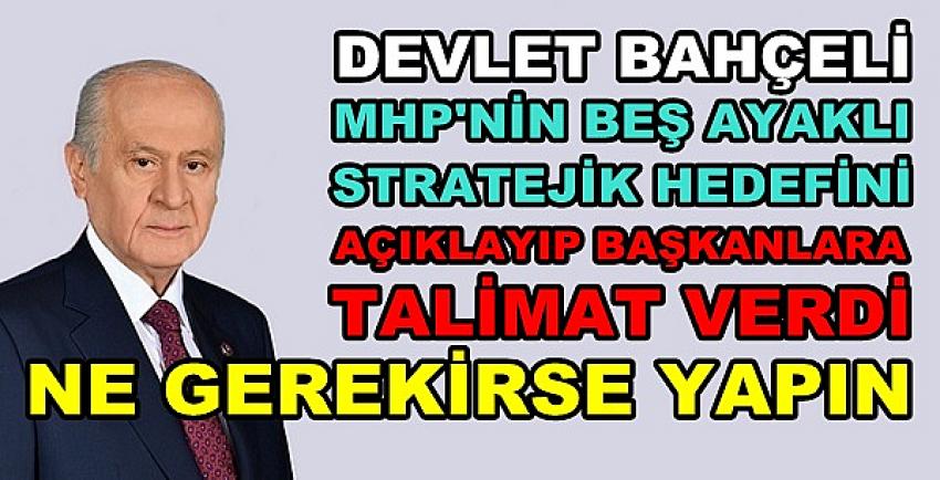 Bahçeli: MHP'nin Stratejik Hedefleri Gerçekleşecek  