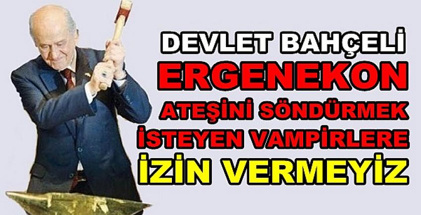 Bahçeli: Ergenekon Ateşinin Söndürülmesine İzin Vermeyiz  