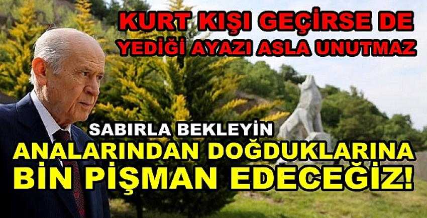 Devlet Bahçeli: Kurt Kışı Geçirse de Yediği Ayazı Unutmaz 