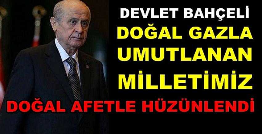 Bahçeli'den Karadeniz'de Yaşanan Sel Felaketi Açıklaması       